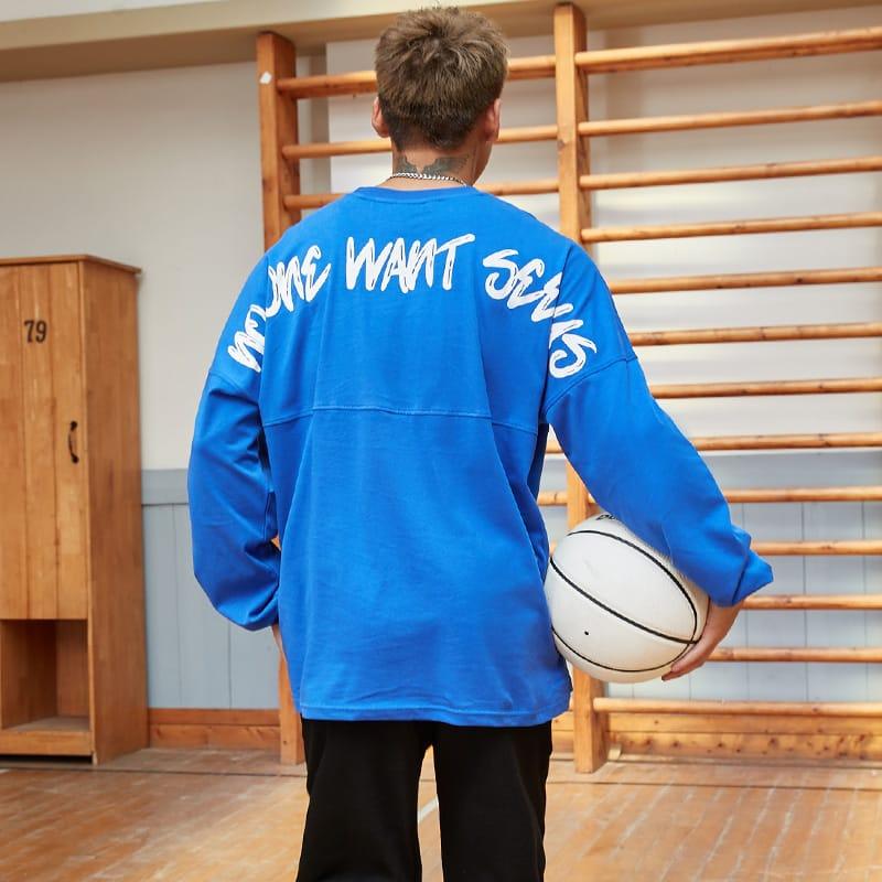 Футболка Ehot No One Blue Longsleeve