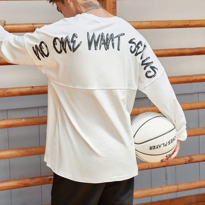 Футболка Ehot No One White Longsleeve