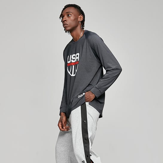 Футболка Ehot USA Black Longsleeve