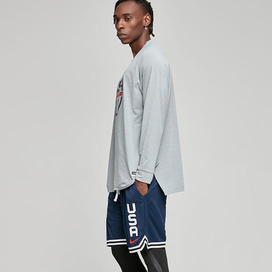 Футболка Ehot USA Grey Longsleeve