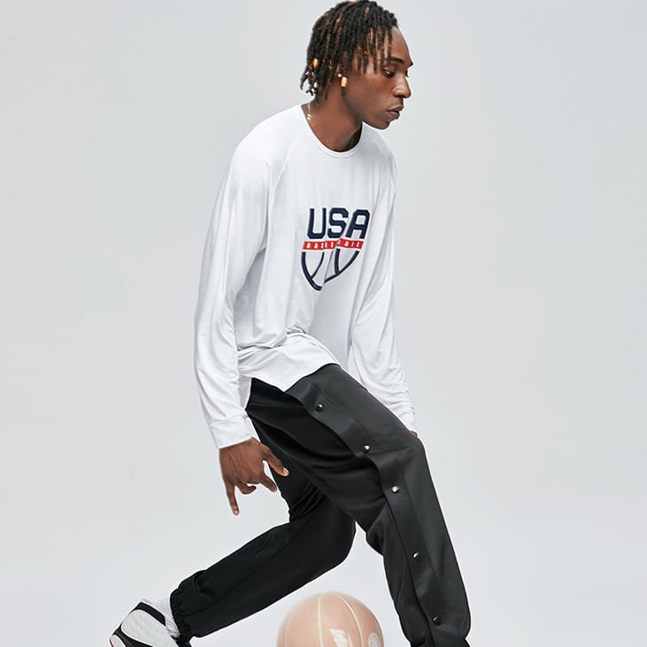 Футболка Ehot USA White Longsleeve