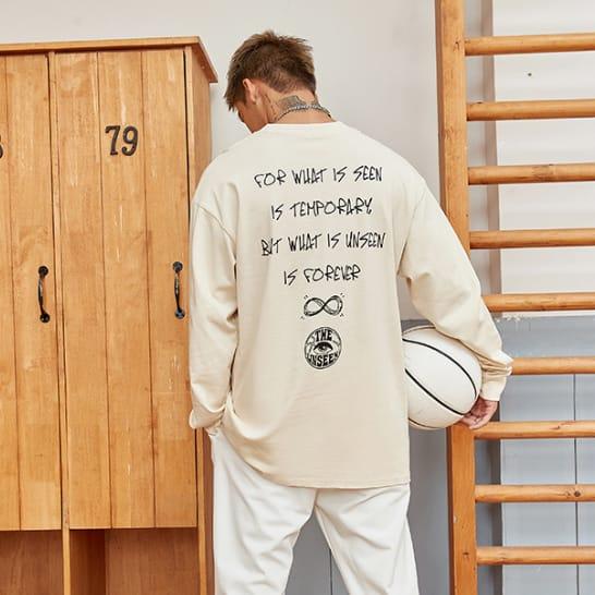 Футболка Ehot Unseen Beige Longsleeve