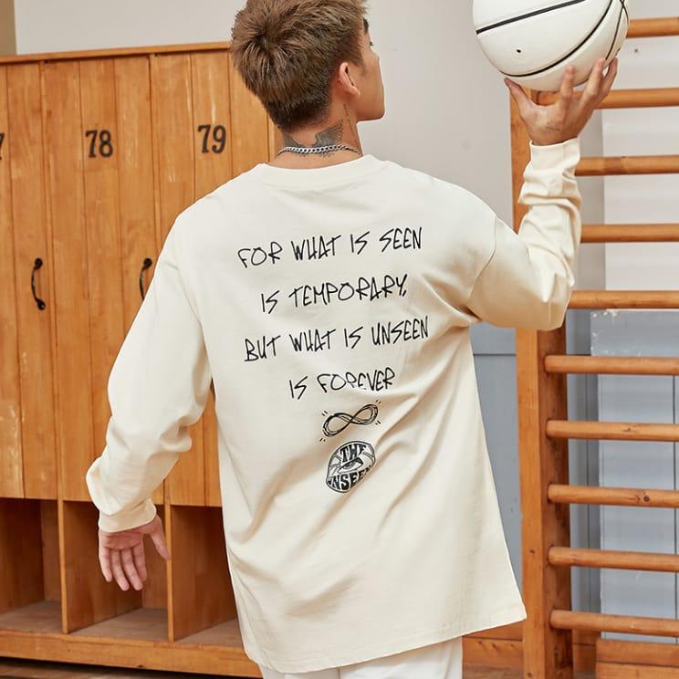 Футболка Ehot Unseen Beige Longsleeve