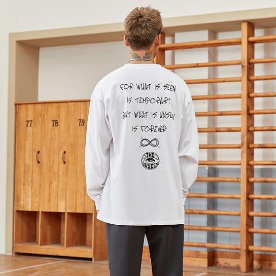 Футболка Ehot Unseen White Longsleeve