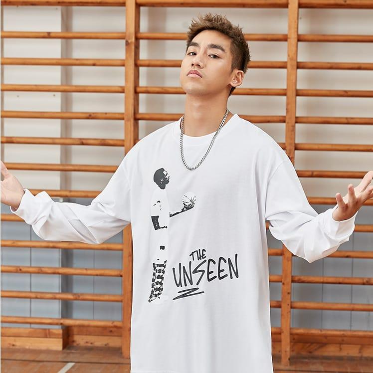 Футболка Ehot Unseen White Longsleeve