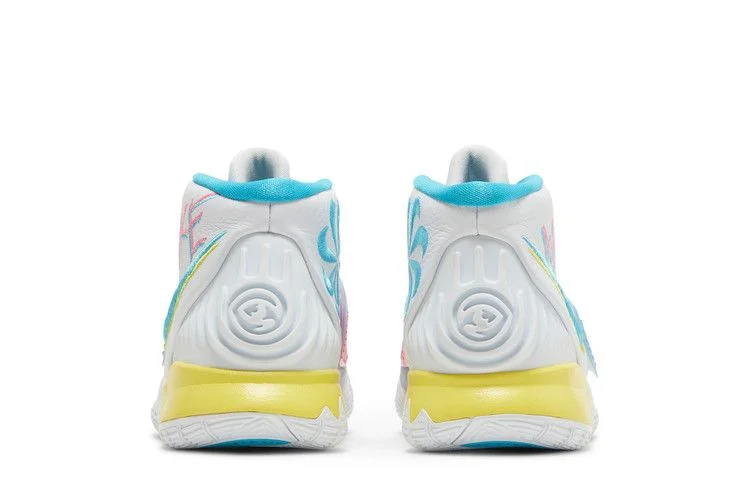 Кроссовки Nike Kyrie 6 GS 'Neon Graffiti'