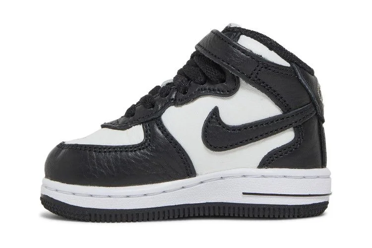 Кроссовки Stussy x Nike Air Force 1 Mid TD 'Black White'