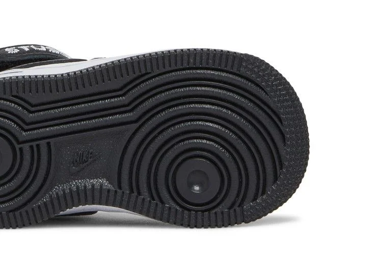 Кроссовки Stussy x Nike Air Force 1 Mid TD 'Black White'