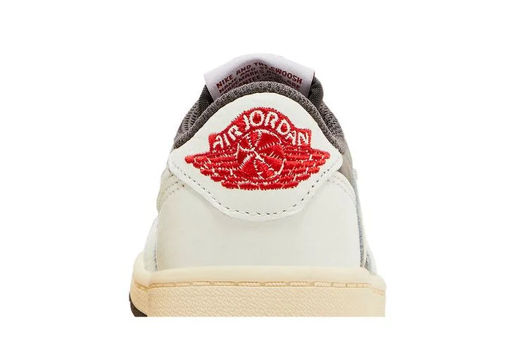 Кроссовки Travis Scott x Air Jordan 1 Retro Low OG PS 'Reverse Mocha'