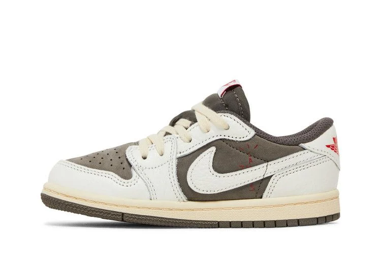 Кроссовки Travis Scott x Air Jordan 1 Retro Low OG TD 'Reverse Mocha'