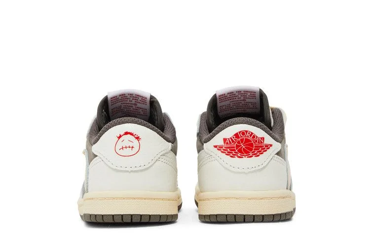 Кроссовки Travis Scott x Air Jordan 1 Retro Low OG TD 'Reverse Mocha'