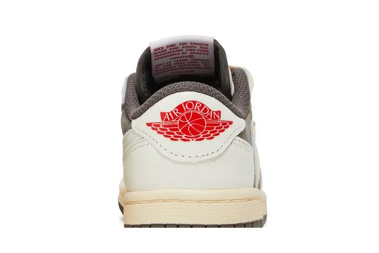 Кроссовки Travis Scott x Air Jordan 1 Retro Low OG TD 'Reverse Mocha'