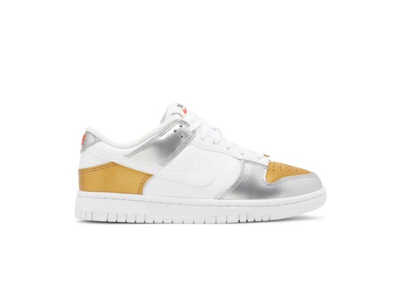 wmns-nike-dunk-low-se-silver-gold-metallic