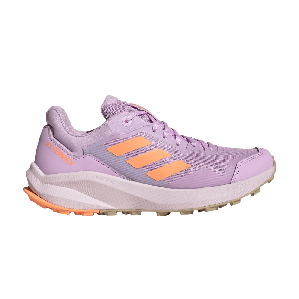Кроссовки Adidas Wmns Terrex Trail Rider 'Bliss Lilac Beam Orange'