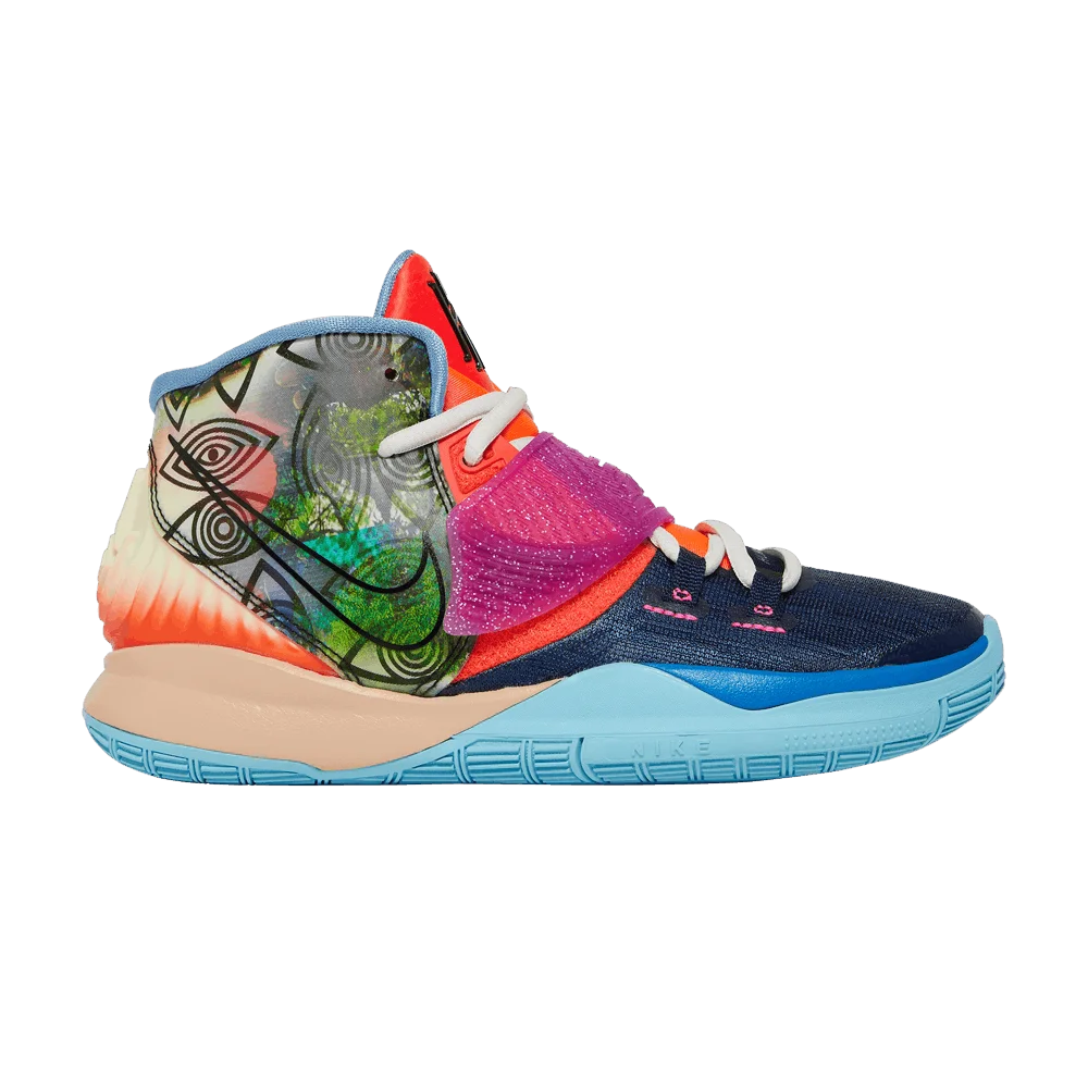 Кроссовки Nike Kyrie 6 Preheat GS 'Heal The World'