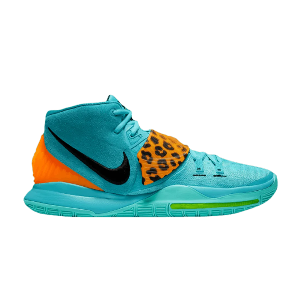Кроссовки Nike Kyrie 6 EP 'Animal Print - Oracle Aqua'