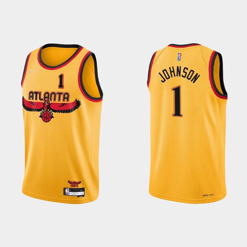 2021-22-atlanta-hawks-1-jalen-johnson-75th-anniversary-gold-jersey