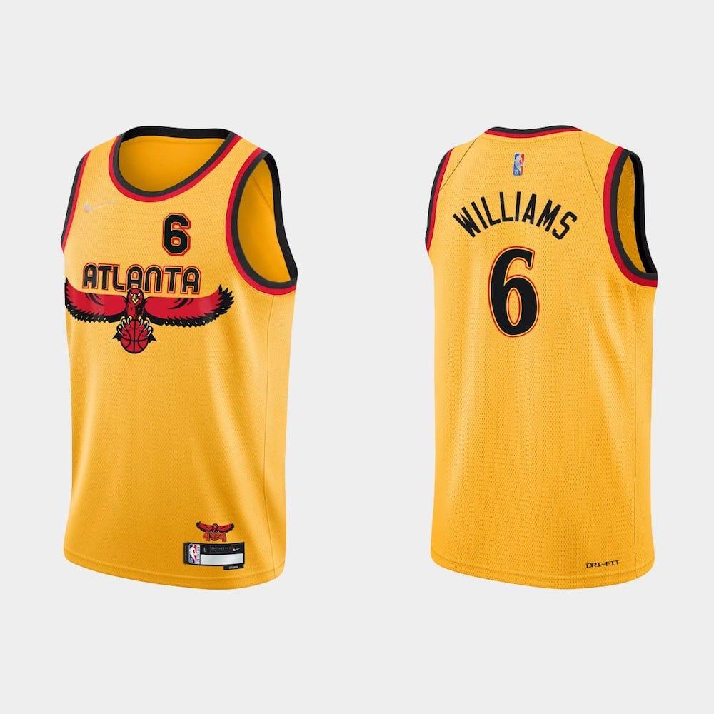 2021-22-atlanta-hawks-6-lou-williams-75th-anniversary-gold-jersey