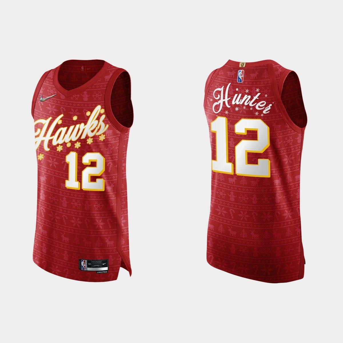 2021-atlanta-hawks-12-de-andre-hunter-nba-75th-christmas-red-authentic-jersey