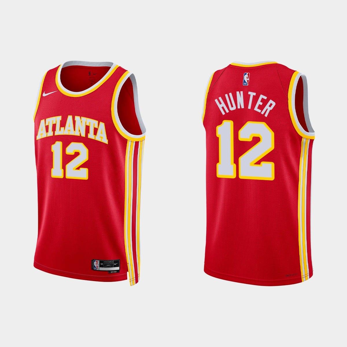 2022-23-atlanta-hawks-12-de-andre-hunter-icon-edition-red-jersey