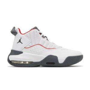 White/Light Graphite/University Red/Black