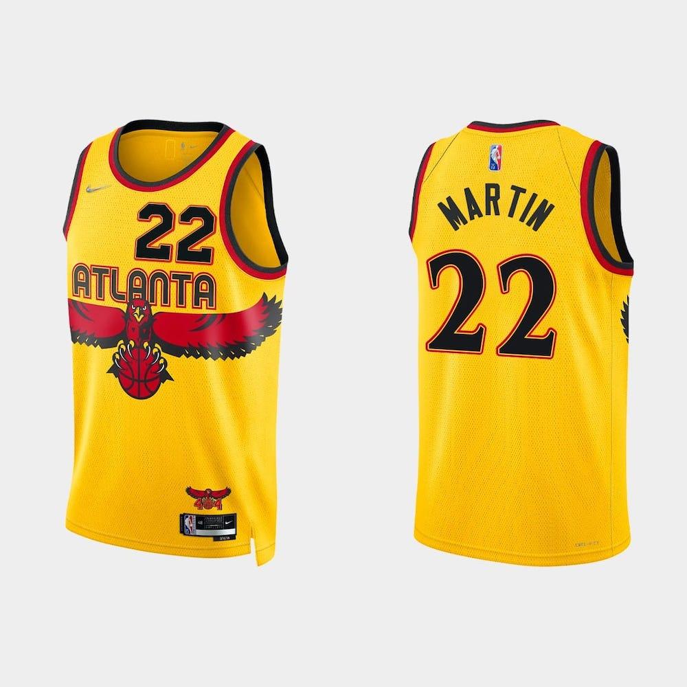 atlanta-hawks-22-tyrese-martin-75th-anniversary-city-yellow-jersey