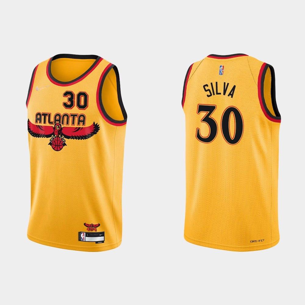 atlanta-hawks-30-chris-silva-nba-75th-anniversary-city-yellow-jersey