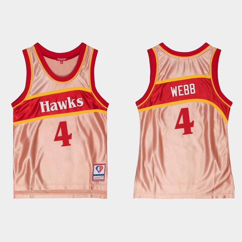 atlanta-hawks-4-spud-webb-75th-anniversary-rose-gold-jersey