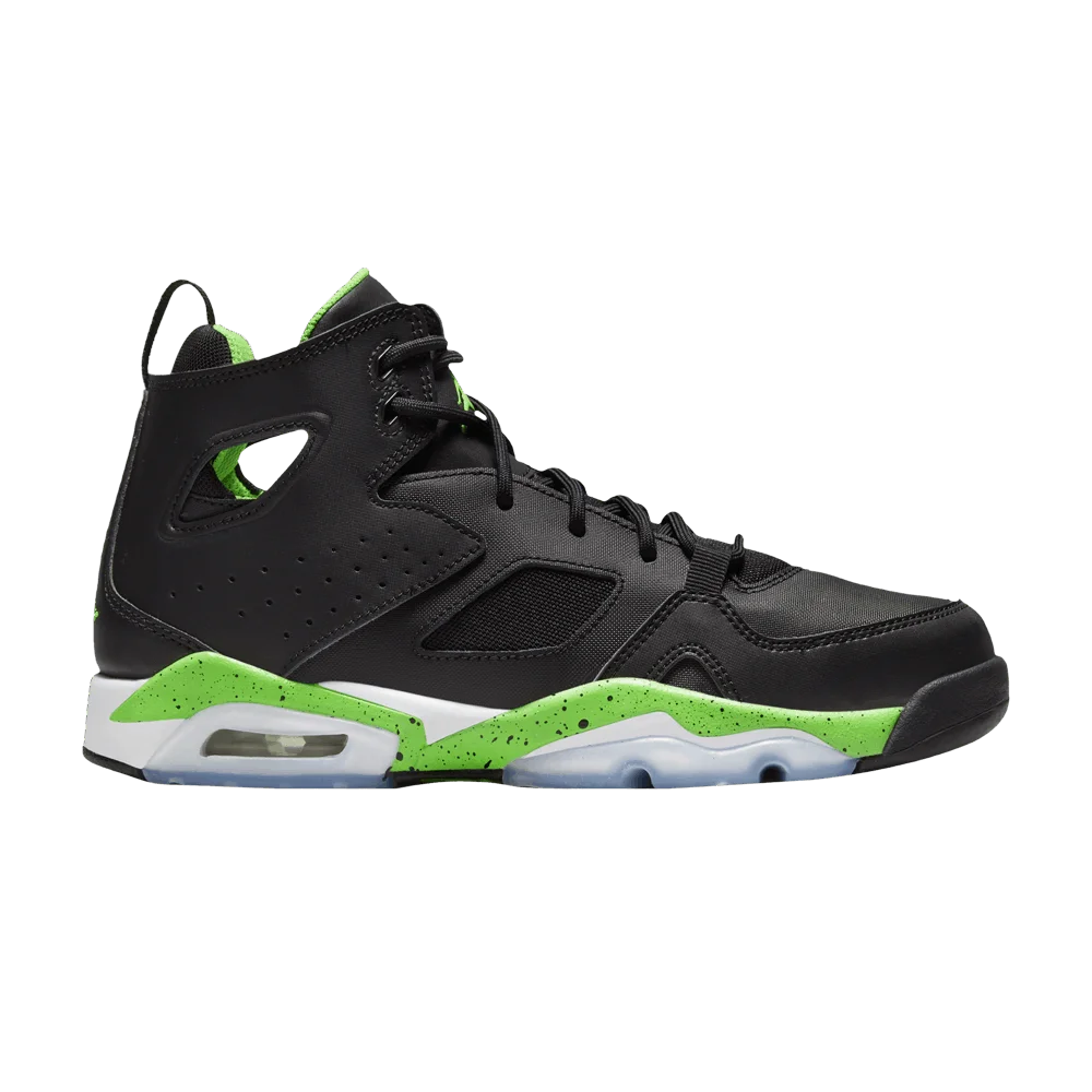 Кроссовки Air Jordan Flight Club 91 GS 'Black Green Strike'