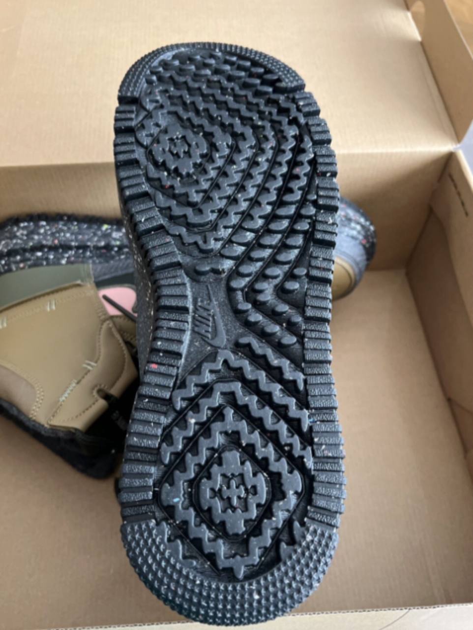 Кроссовки Nike Air Force 1 Boot NN Brown Kelp Crater