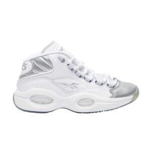 Footwear White/Footwear White/Silver Metallic