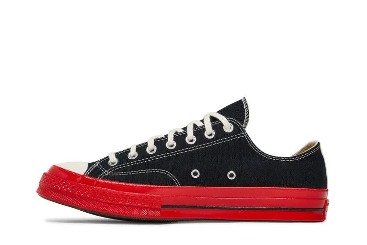 Кроссовки Comme des Garçons Play x Converse Chuck 70 Low 'Black Red'