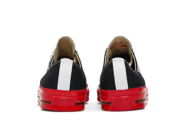 Кроссовки Comme des Garçons Play x Converse Chuck 70 Low 'Black Red'