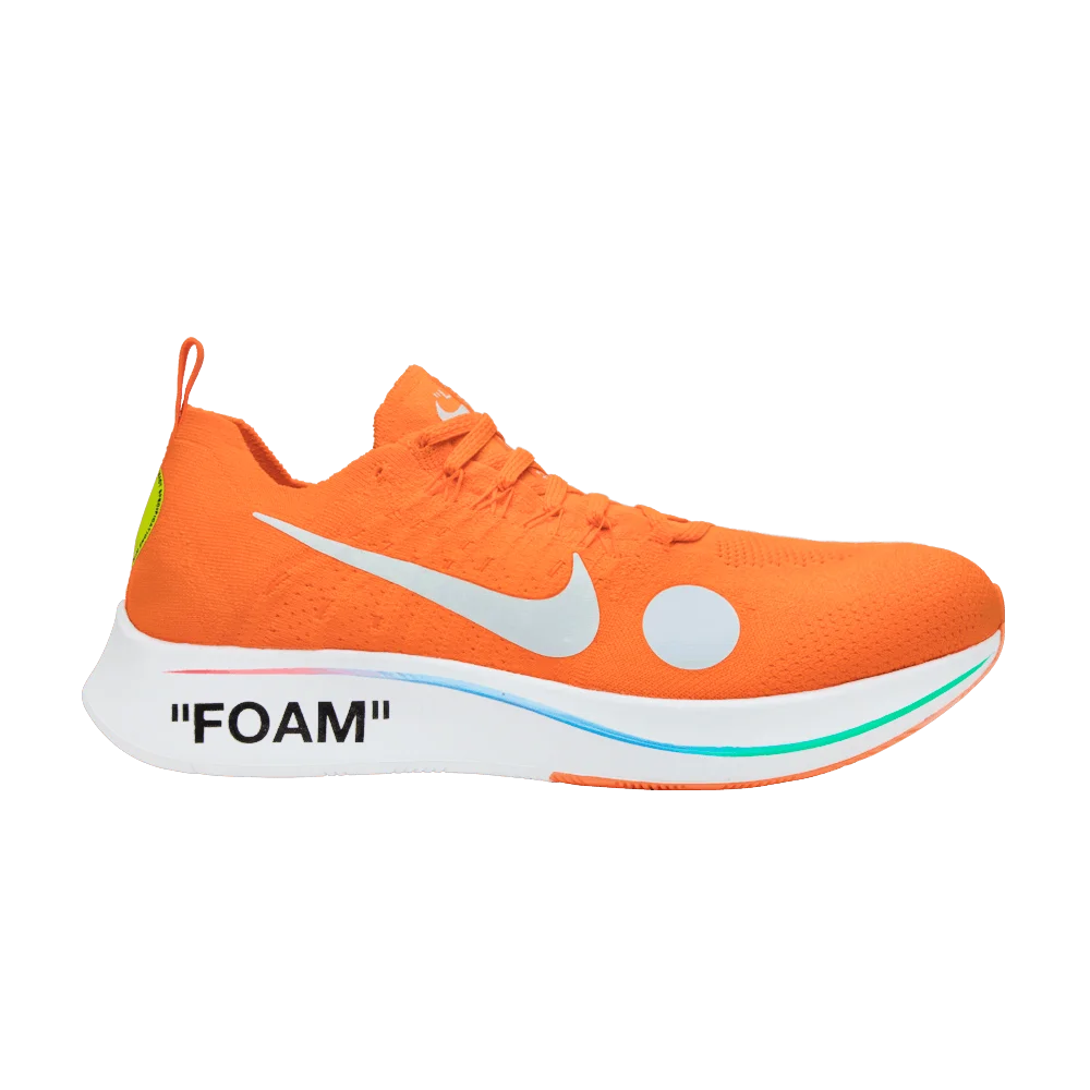 Кроссовки Off-White x Nike Zoom Fly Mercurial Flyknit 'Total Orange'