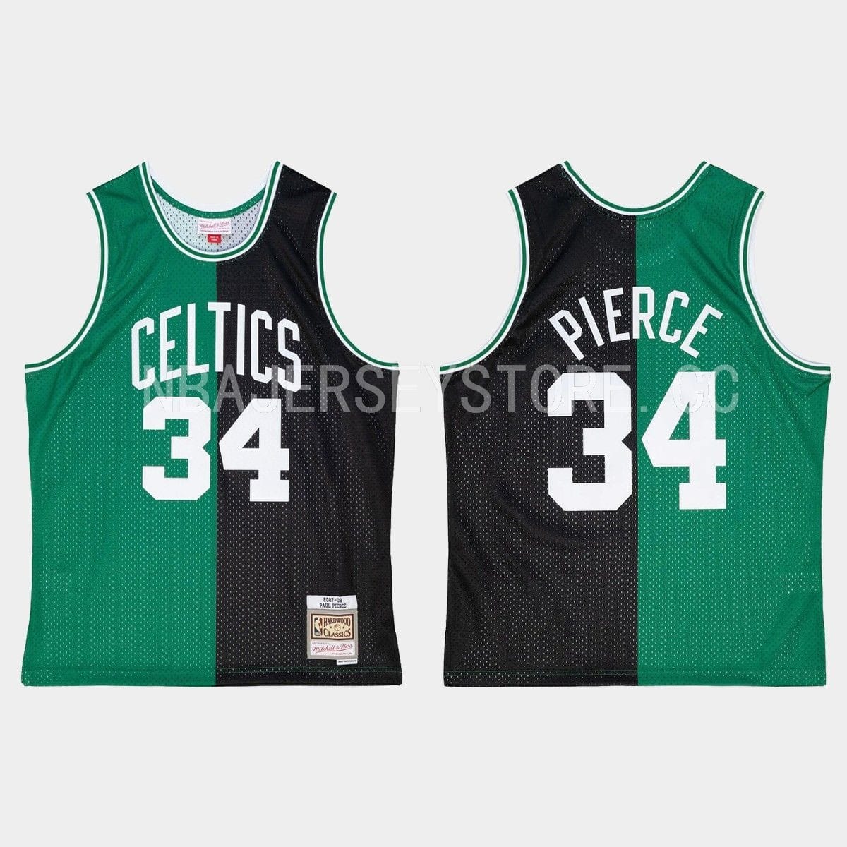 2007-08-boston-celtics-34-paul-pierce-hardwood-classics-black-green-split-jersey