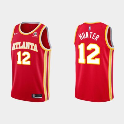 2020-21-Atlanta-Hawks-12-DeAndre-Hunter-Red-Icon-Jersey