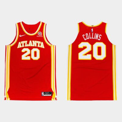 2020-21-Atlanta-Hawks-20-John-Collins-Icon-Red-Jersey