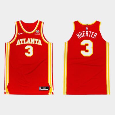 2020-21-Atlanta-Hawks-Kevin-Huerter-3-Icon-Red-Jersey