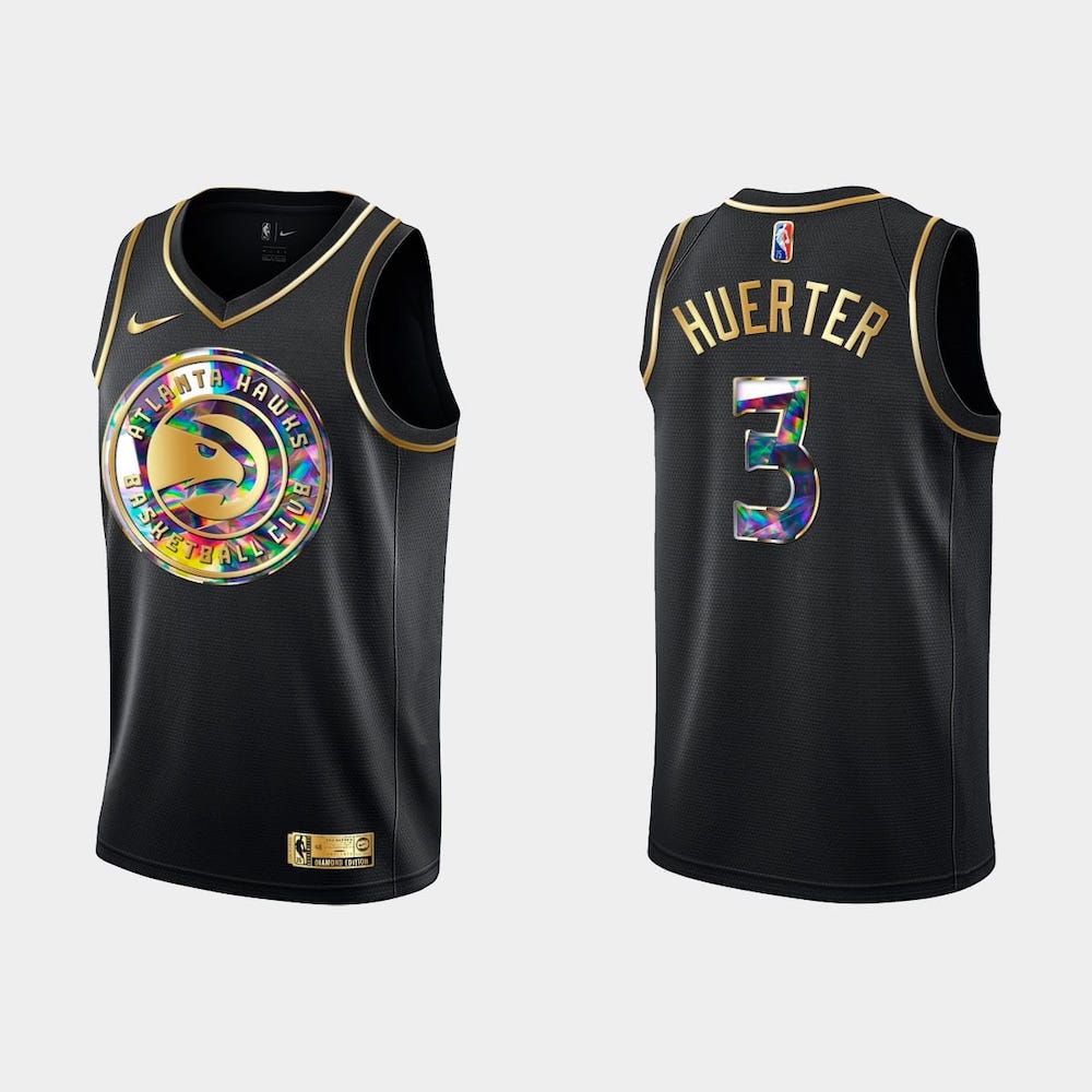 2021-22-atlanta-hawks-3-kevin-huerter-golden-diamond-black-jersey