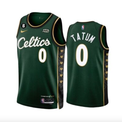 2022-23-Boston-Celtics-0-Jayson-Tatum-Authentic-Green-City-Jersey