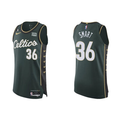 2022-23-Boston-Celtics-36-Marcus-Smart-Authentic-Green-City-Jersey-1