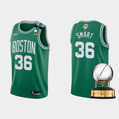 2022-Eastern-Conference-Champions-Boston-Celtics-36-Marcus-Smart-Green-Icon-Jersey