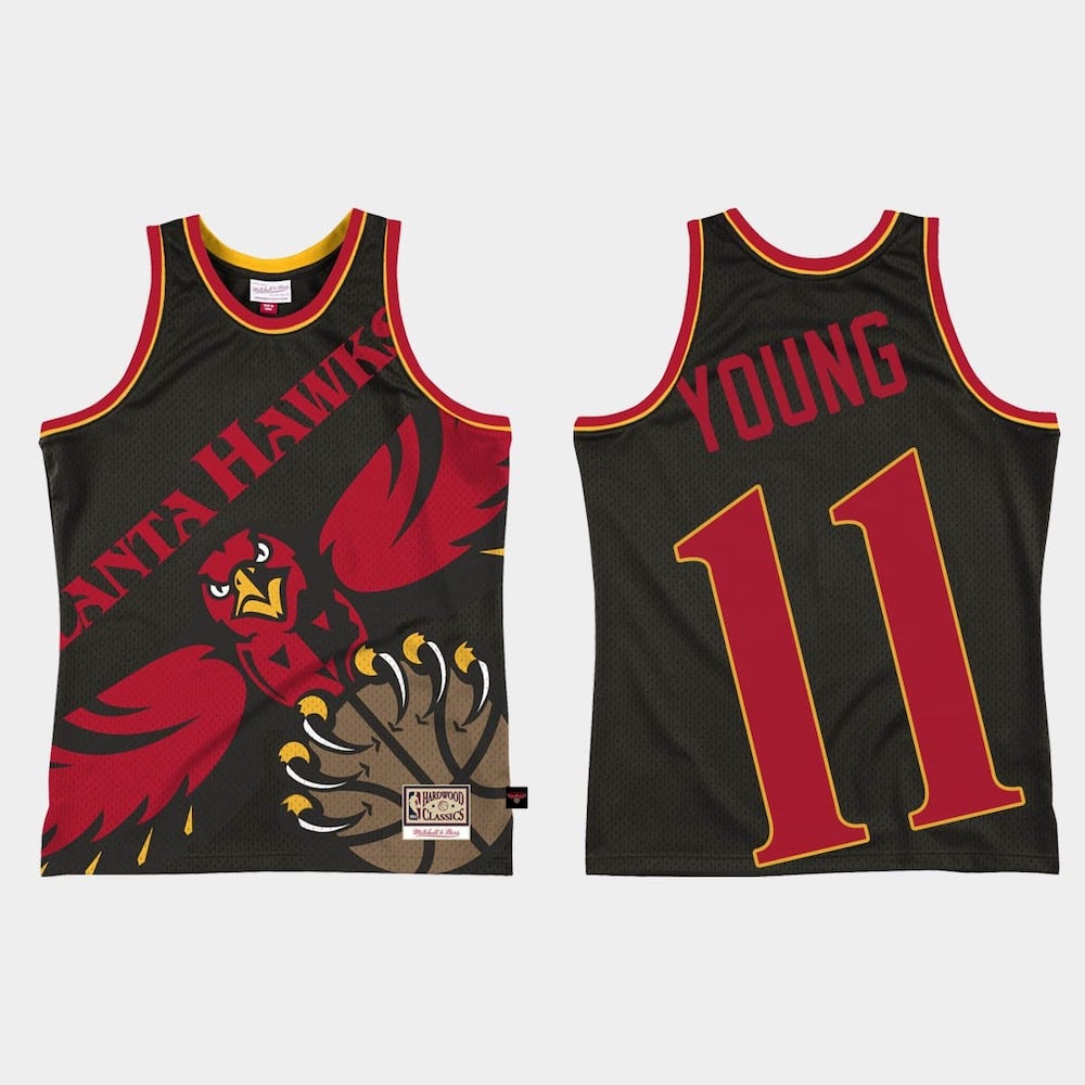 atlanta-hawks-11-trae-young-big-face-2-0-black-jersey