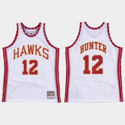 Atlanta-Hawks-12-Deandre-Hunter-Hardwood-Classics-Retro-White-Jersey