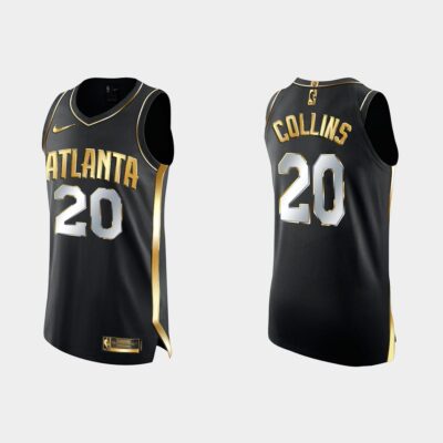 Atlanta-Hawks-20-John-Collins-Authentic-Golden-Black-1X-Champs-Jersey