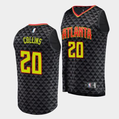Atlanta-Hawks-20-John-Collins-Icon-Fanatics-Branded-Black-Jersey-