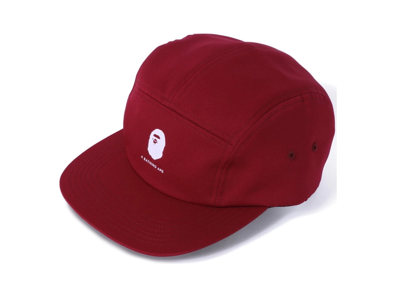 bape-ape-head-jet-cap-burgundy