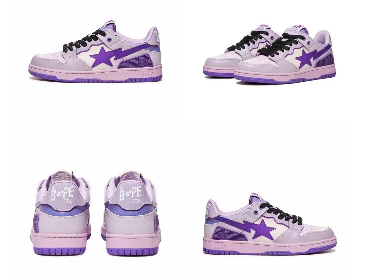 Кроссовки BAPE Sk8 Sta M1 Purple