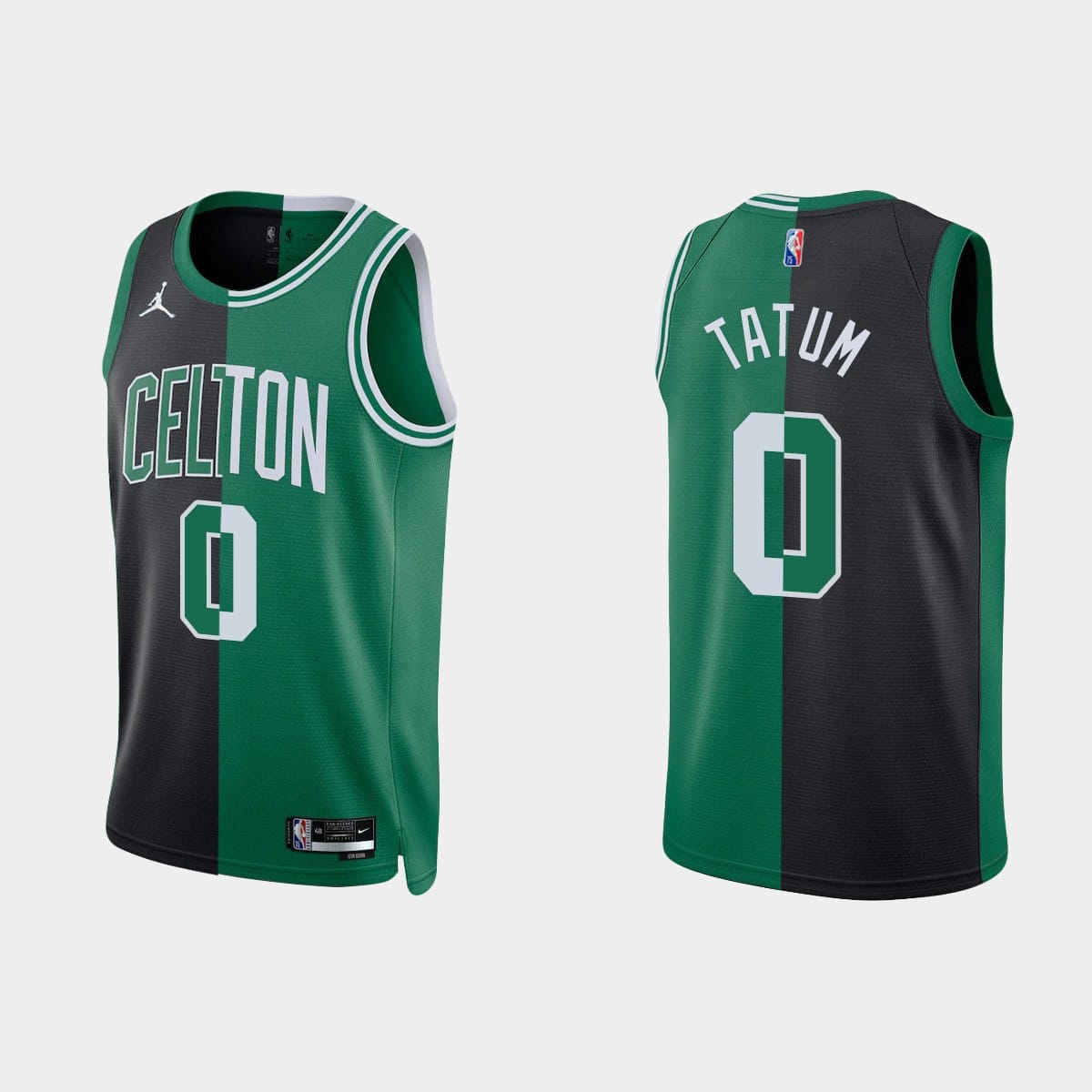 black celtics jersey tatum