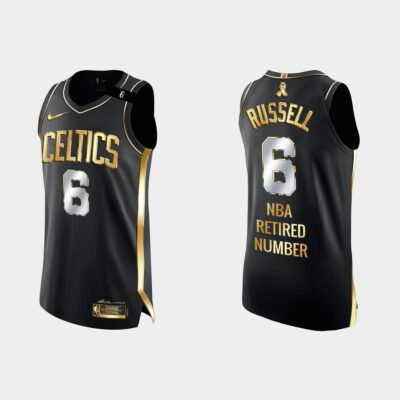 Boston-Celtics-6-Bill-Russell-NBA-Retired-Number-Black-Jersey